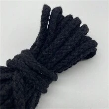 1 pieza 5 yardas 6mm Cuerda decorativa trenzada retorcida, cuerda para decoración textil artesanal del hogar - Estilo de selección - Ver 20