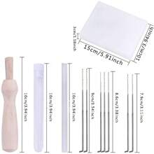 25色/組編織纖維花卉動物玩具，編織毛氈紡紗纖維織紗，適用於針毛氈，手工紡織DIY