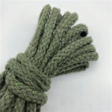 1 pieza 5 yardas 6mm Cuerda decorativa trenzada retorcida, cuerda para decoración textil artesanal del hogar - Estilo de selección - Ver 22