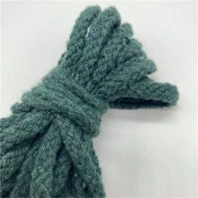 1 pieza 5 yardas 6mm Cuerda decorativa trenzada retorcida, cuerda para decoración textil artesanal del hogar - Estilo de selección - Ver 18