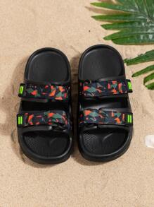 Boys' And Girls' New Style Eva Slip-On Sandals For Indoor And Outdoor Activities, 2024 Edition