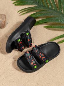 Boys' And Girls' New Style Eva Slip-On Sandals For Indoor And Outdoor Activities, 2024 Edition