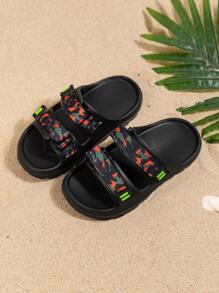 Boys' And Girls' New Style Eva Slip-On Sandals For Indoor And Outdoor Activities, 2024 Edition