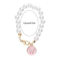 1pc Exquisite & Fashionable Faux Pearl Cup Chain Minimalist Style Mug Pendant Accessory For Unisex, Which Can Be Used As Letter Detail Keyring & Bag Charm In Summer