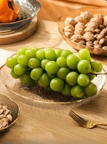 [4 Peças/Conjunto] Prato de Lanche com Formato Floral no Estilo Nórdico para Uso Doméstico, Presente de Mesa de Jantar de Natal