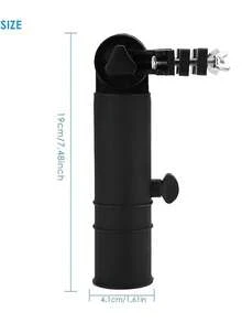 Golf Push Cart Umbrella Tube Umbrella Holder - Black - View 11
