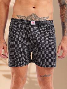 Kit Of  Song Underwear In Liganete Printed Varied Printed Shorts Comfort Underwear For Sleeping Comfortable Light Fresh Seasons - 彩色 - 查看 2