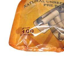 5/6/7mm Disposable Brown Filter Paper For Cigarettes, Bagged Cigarette Rolling Papers - 7MM - View 7