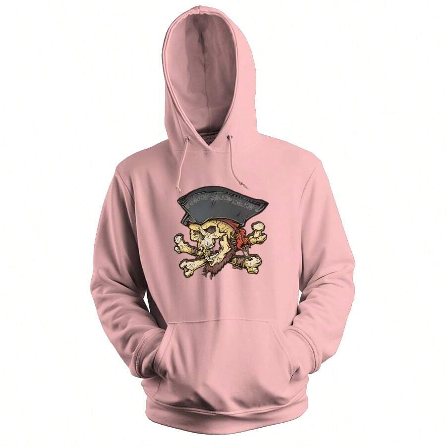 Men Hoodies - Màu Hồng baby - Xem 1