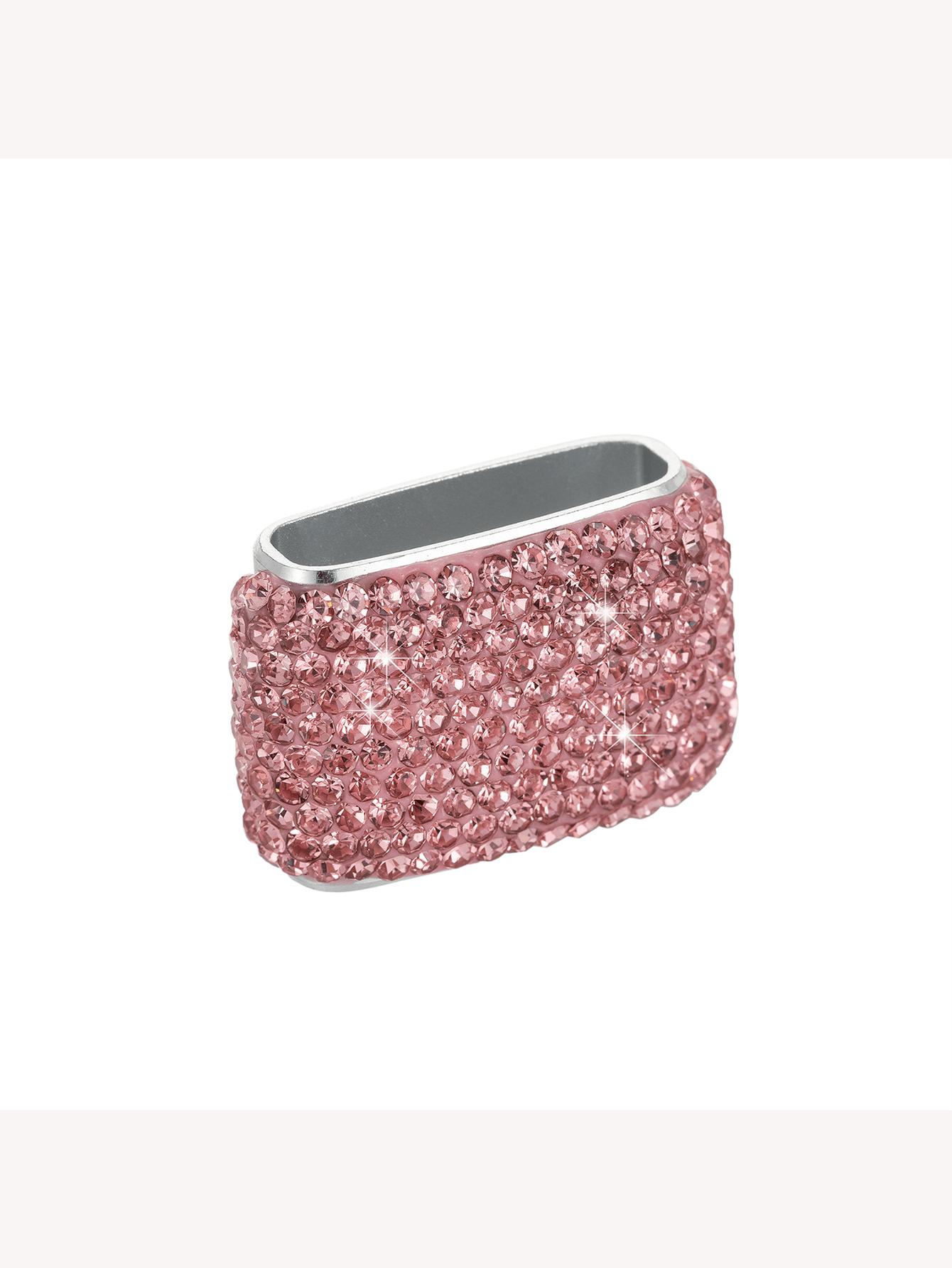 Aluminum Alloy Car Glasses Frame Diamond Car Glasses Clip