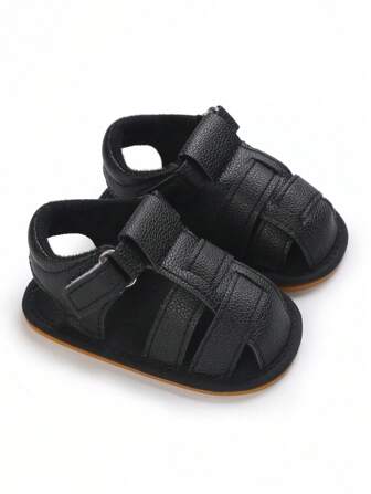 Baby Boys' Summer Sandals, 0-1 Years Old, Soft Anti-Slip Sole, Breathable, Not Fall Off