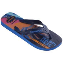 Chinelo Sandálias Alpargatas Surf Original - Azul Estrela - Visão 3