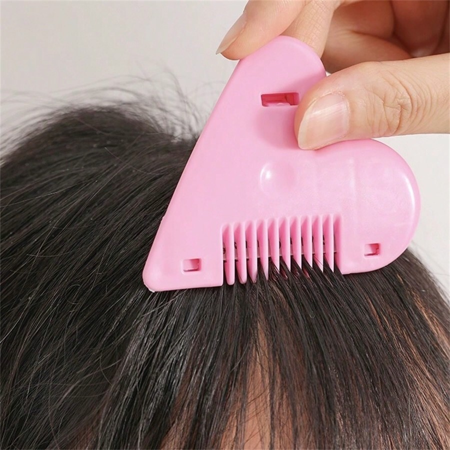 HeartShaped DualSided Haircutting Comb & Trimming Tool, Baby & Kids