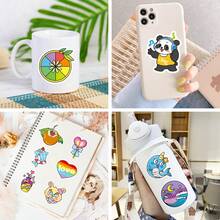50 cái/gói Dễ thương Động vật  Không thấm nước DIY Creative Viết tháu Hình dán , Máy tính xách tay Ốp lưng & bao da điện thoại Đàn ghi ta Ván trượt Nước Chai Bội thu Mũ sắt của lính Ván trượt tuyết Hành lý Tủ lạnh Cửa Cửa sổ Nhà  Viết tháu Đồ trang trí Hình dán - Nhiều màu - Xem 3