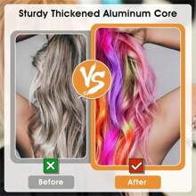 1pc Hair Coloring Highlighting Cap Reusable Silicone Pull Through Cap With Hook Hair Dye Cap Professional Practical Convenient Supplies - Multicolor - View 8