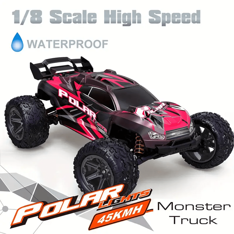 Full Scale 1:8 Off-Road RC Car, Waterproof Design, 45KM/H High Speed ...