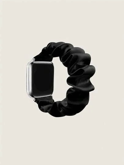 1pc Women Scrunchie Elastic Band Bracelet, Compatible With Apple Watch Band Apple Watch Strap Band Apple Watch Band Apple Watch Strap Strap Band 49mm 45mm 44mm 42mm 40mm 41mm 38mm, Compatible With Apple Watch Band Apple Watch Strap Band Apple Watch Band Apple Watch Strap Strap Series Ultra/Se/8/7/6/5/4/3/2/1