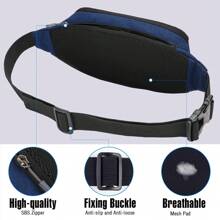 Women Belt Bags - Navy Blue - View 5