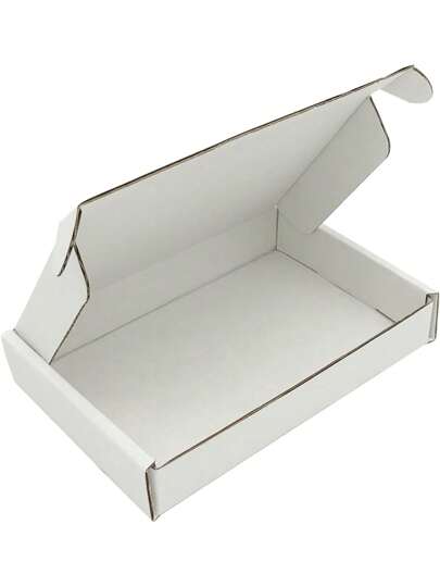 4件/8件纯色礼品包装纸盒