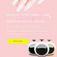 Nailprof便攜式嬰兒指甲修剪器拋光機成人電動指甲刀套裝家用6頭電動指甲磨光機 - 綠色 - 查看 5