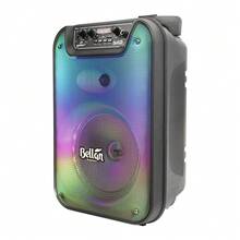 Bafle Recargable 8" Fussion PBS-8BELLAN Bluetooth - Negro - Ver 5