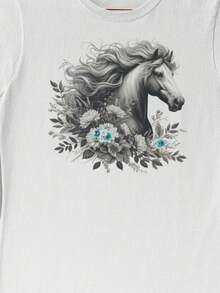 Women T-Shirts - 白色 - 查看 2