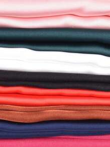 1pc Printed Floral Satin Square Scarf, Headband, Neck Gaiter Suitable For Daily Wear (68cm*68cm/26.77in*26.77in) Elegant Leopard Print - Multicolor - View 4