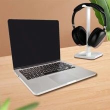 1/2pcs Creative Desktop Headset Hanger & Holder For Computer, White