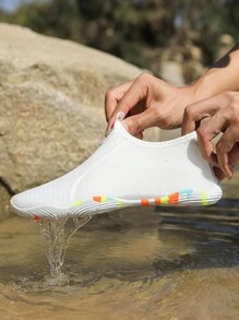 Outdoor Youth Water Shoes For Boys, Quick-Drying Soft Sandals For Summer Beach, Wading And Canyoning - White - View 6