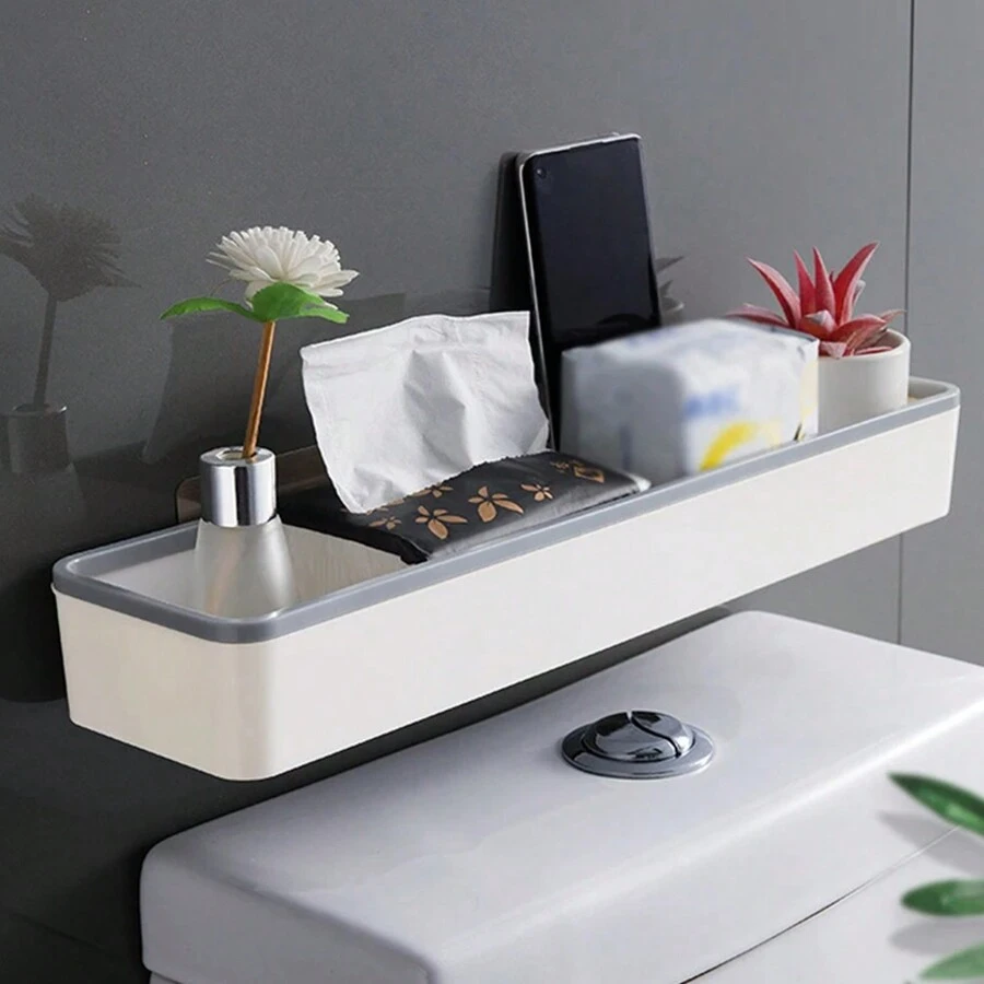 Wall Mounted Bathroom Storage Cabinet With Multi-Functional Shelving ...