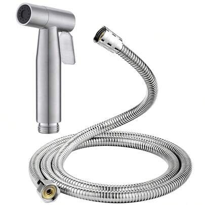 1pc Hose/1pc Sprayer/2pcs Hose+Sprayer, Stainless Steel Bidet Sprayer For Toilet-Handheld Sprayer With 1.5m Hose, Perfect For Feminine Hygiene, Baby Diaper Cloth Washer & Reduce Toilet Paper Waste Bathroom Bathroom Accessories Bathroom Tools