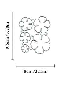 1pc Flower Shaped Titanium Steel Cutting Die For Handmade Diy - Style 2 - View 2