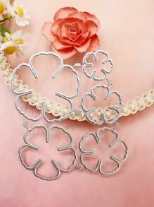 1pc Flower Shaped Titanium Steel Cutting Die For Handmade Diy - Style 2 - View 1