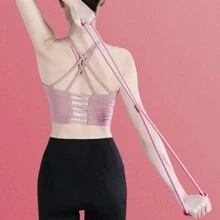 1 Miếng Nhiều màu Nhà  Khỏe mạnh Đàn hồi Băng điện trở , Hình số 8 TPR Kéo Dây thừng , Yoga Co giãn Dây đeo , Vai Và Cái cổ Dây tập thể dục Đối với Giảm béo , Màu sắc tùy ý - Nhiều màu - Xem 5
