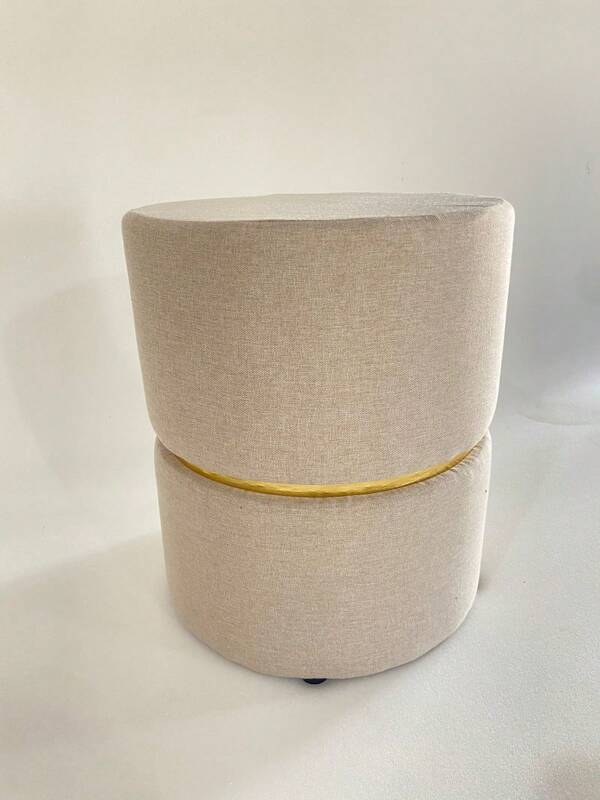 Puff Banqueta Bege