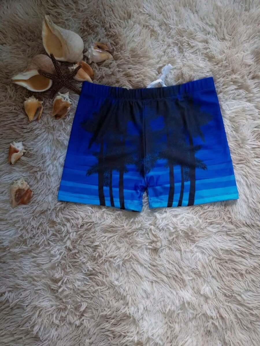 Men Swim Shorts - Màu xanh lam - Xem 1