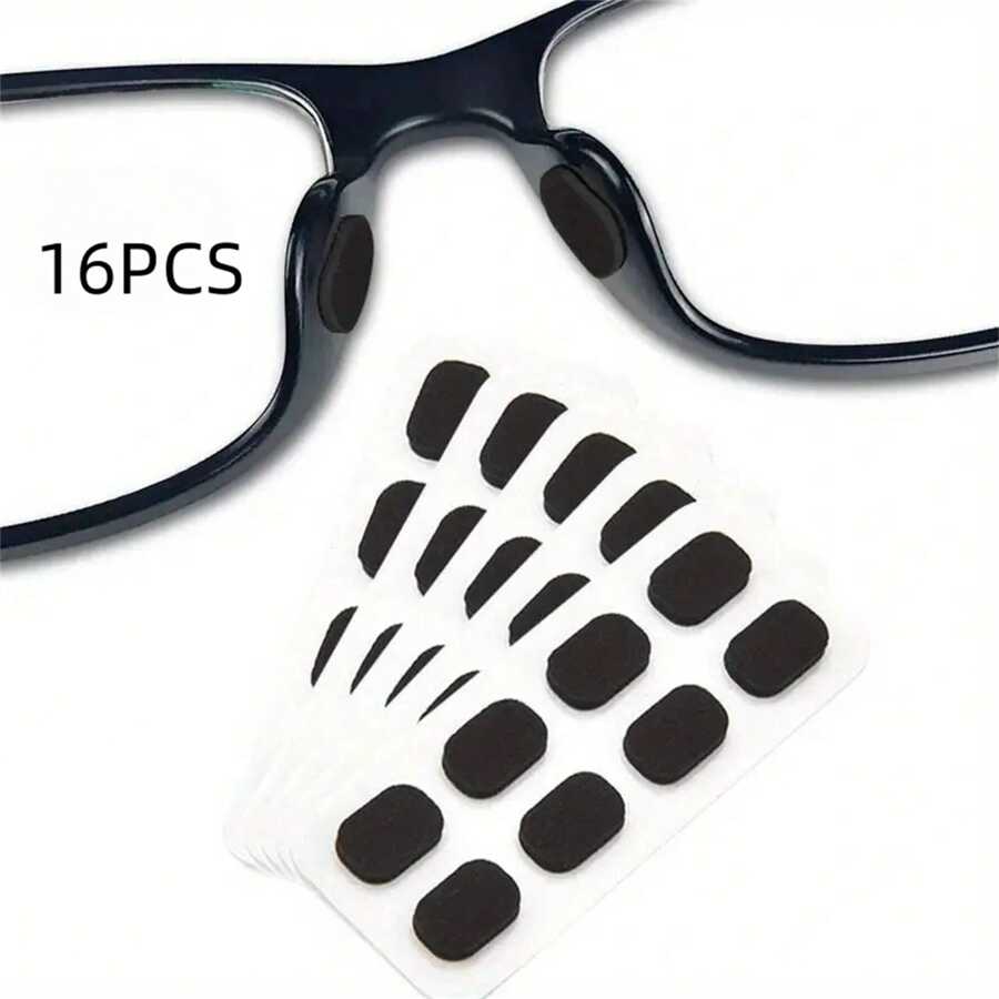 16PCS Soft Foam Nose Pad Self Adhesive AntiSlip Eyeglass Sunglasses