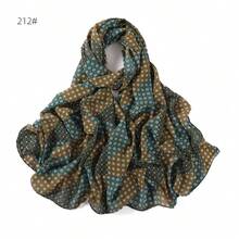1 Miếng Của phụ nữ Mới Đúng mốt Thoáng đãng Khăn quàng cổ Với Kích thước lớn ( 175*70cm ) , Văn học & Phong cách Vintage Đầy màu sắc Hoa & Thiết kế ngọc trai , Gầy , Thoáng khí Và Mềm mại Chiffon Chất vải , Kem chống nắng Khăn đi biển , Phong cách Bohemian Đúng mốt Dây buộc tóc , Đồ trang trí Khăn quàng cổ Và Khăn choàng Đối với Giải trí , Ngày đêm , Ngoài trời , Du lịch Và Qủa tặng Đối với 2024 - Nhiều màu - Xem 17