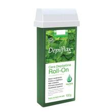 Kit 6 Hot Wax For Hair Removal Depilflax Rollon Depilatory Waxing Refill - 薄荷 - 查看 2