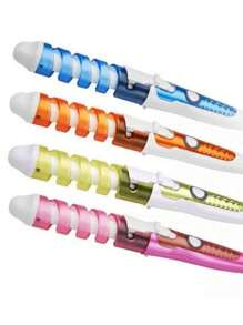 Rizador de pelo portátil profesional, rizador de pelo de cerámica, rizador de pelo ,PUNTA DE ESPIRAL - Multicolor - Ver 12