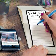 1 件/2/3 件磁性清单记事本趣味购物清单提醒器磁铁冰箱便笺本用于购物和待办事项清单，每本 50 张，3 X 8 英寸 - 彩色 - 查看 7