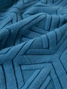 1pc Anti-Cat Scratch Sofa Cover, Universal Dust-Proof Sofa Protector Cover, Slip-Resistant, Suitable For All Seasons - Blue - View 7