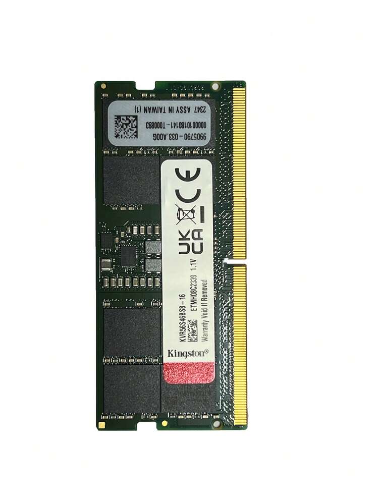 Kingston ValueRAM DDR5 16GB/32GB 5600MHz CL46 262-Pin SODIMM
