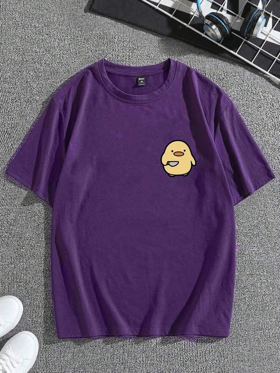 Men T-Shirts - Morado - Ver 1