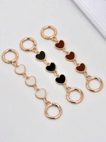 Cadena Extensora De Bolsa, Extensor De Correa De Billetera, Extensor De Correa De Bolso De Mano, Cadena De Extensión De Accesorio De Reemplazo Para Bolso - Blanco - Ver 8