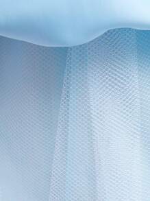 Girls Sequin Mesh Tulle Princess Dress, Suitable For Flower Girl, Party, & Elegant, Excluding Headband