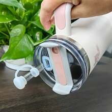 Anti-Spill Set For Any Cup With Straw, Glass Cup, Upgrade Edition For 40 Oz, 30 Oz. Accessories Include Straw Lid, Fixed Anti-Leak Plug And Cover Anti-Spill, 6pcs/Set Transparent Color. No Need To Worry About Cup Spilling At Home, Office Desk, Car, Bag, School, Etc. Choose Between 1.0 And 2.0 Versions. - Transparent Color Version 2.0 [6-pack] - View 6