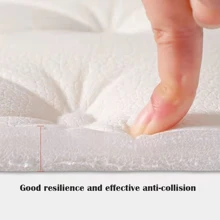 1pc Self-Adhesive Waterproof 3d Soft Pack Headboard Wall Sticker For Kindergarten, Bedroom And Living Room - Multicolor - View 5