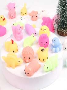 16 Kawaii , Mochi Squishy Đồ Chơi Cho bữa tiệc , Mini Giảm bớt căng thẳng Đồ Chơi Đối với Tiệc Giáng sinh , Phòng học , Quà sinh nhật , Cái túi - Nhiều màu - Xem 5