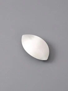 1 chiếc Kẹp tóc bằng kim loại hình chữ nhật, hình bầu dục & hình học có khóa lò xo và lớp sơn bóng sáng bóng thông thường - Nhiều màu - Xem 13